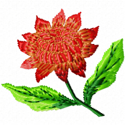 Flowers And Tree Embroidery Design 5 Flowers And Tree Embroidery Design 5